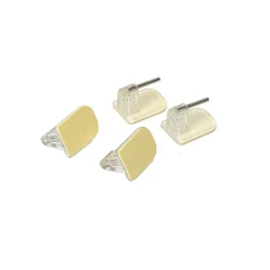 Juego De 4 Soportes Adhesivos Transpar.