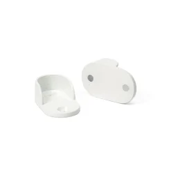 Juego De 2 Soportes De Pared Para Barra