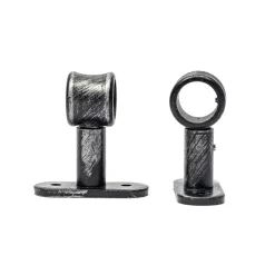 Juego De 2 Soportes D20 50Mm Negro