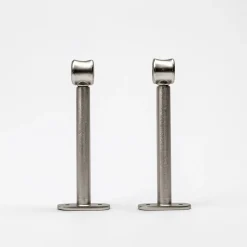 Juego De 2 Soportes D20 150Mm Plata