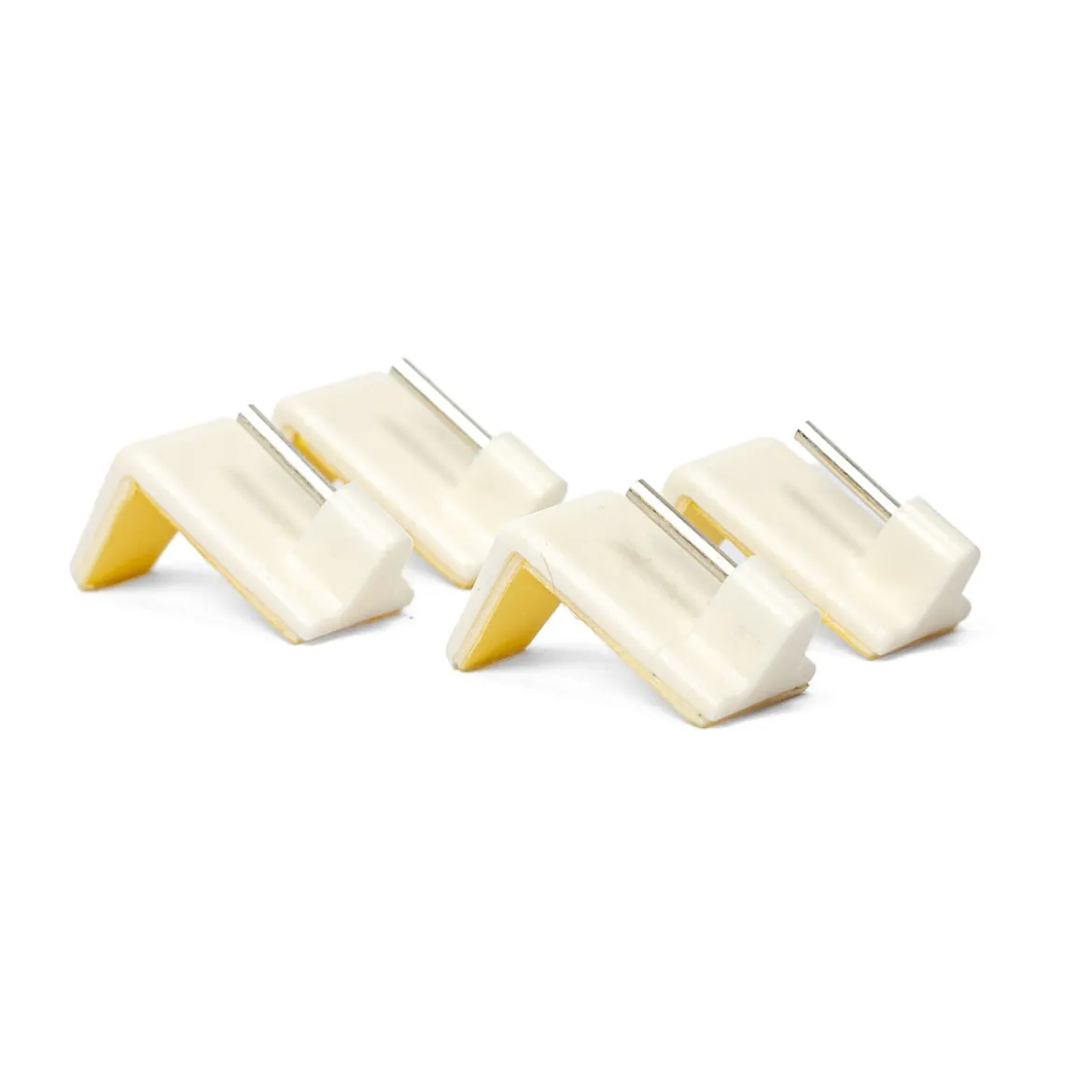 Juego De 4 Soportes Pvc Adhesivo