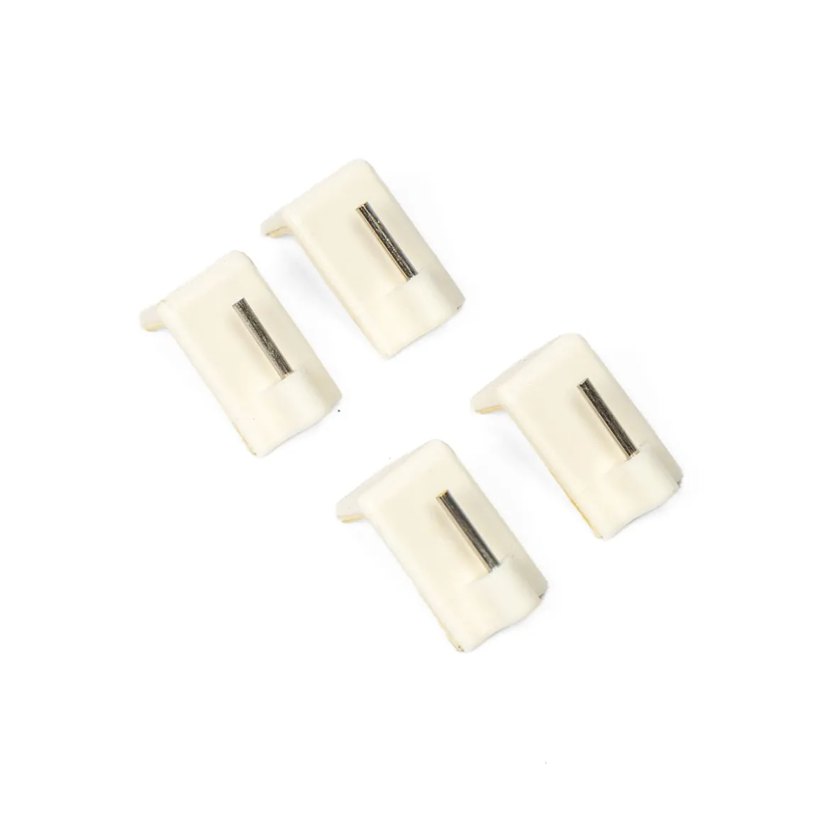 Juego De 4 Soportes Pvc Adhesivo