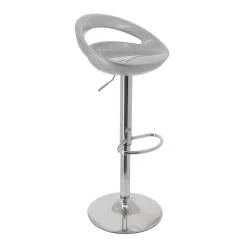 Juego de 2 taburetes de bar SALSA gris