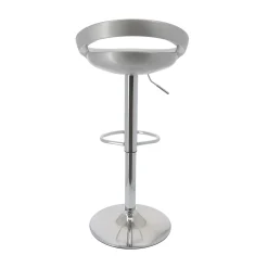 Juego de 2 taburetes de bar SALSA gris