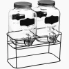 Juego 2 dispensadores c/grifo+soporte 4l