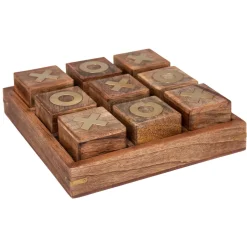 Juego 3 En Raya Decorativo 23x23Cm