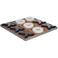 Juego 3 En Raya Decorativo 35x35x2.9Cm