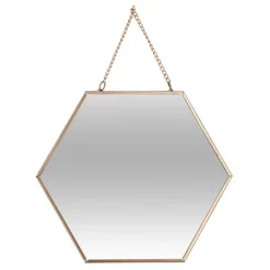 Juego 3 Espejos Hexagonales 20/25/30Cm
