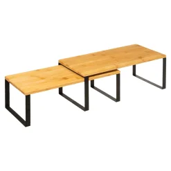Juego 2 estantes cocina para encimera 40x19.4x15