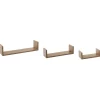 Juego 3 Estantes Mdf Roble Natural