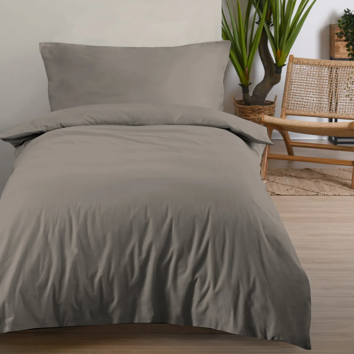 Juego Funda Nórdica Beige 150x220cm
