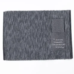 Juego individual con bolsa cubiertos y servilleta