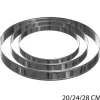 Juego 3 Moldes Circulares 20/24/28Cm