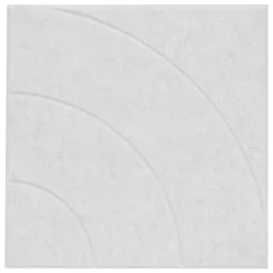Juego 4 paneles decorativos ARCH gris 30x30cm