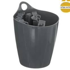 Juego 25 Pinzas P/Bolsas+Cesta