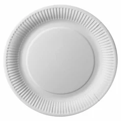 Juego 10 Platos De Cartón Redondos 26Cm