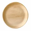Juego 10 Platos Red. Hoja De Palma 25Cm