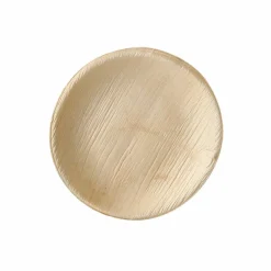 Juego 10 Platos Red. Hoja De Palma 15Cm