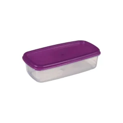 Juego 4 Recipientes Rect. C/Tapa Colores