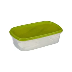 Juego 4 Recipientes Rect. C/Tapa Colores