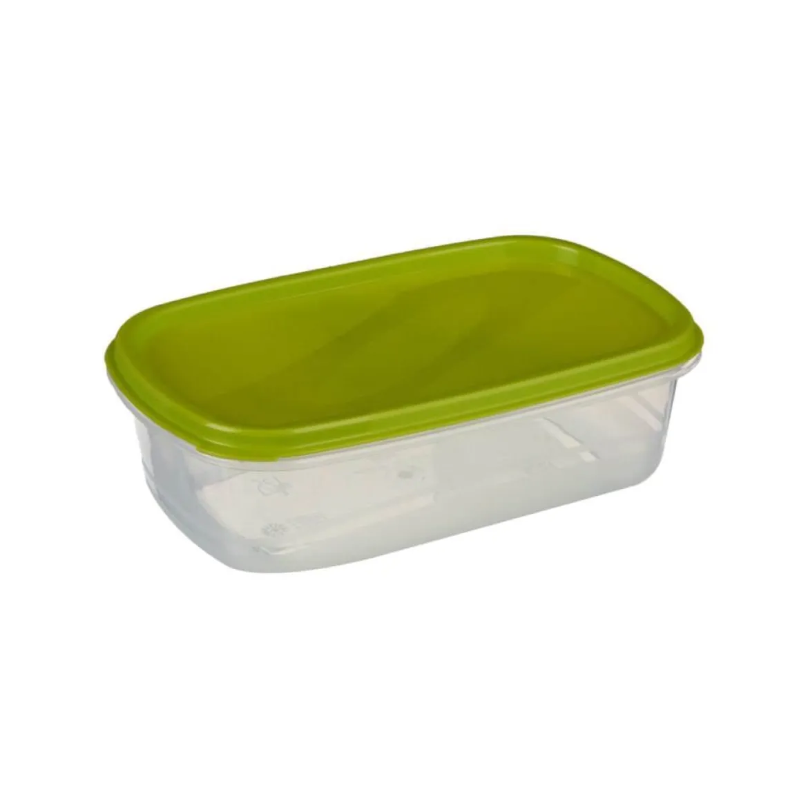 Juego 4 Recipientes Rect. C/Tapa Colores