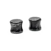 Juego 2 Remates D20 Negro/Plata