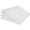 Juego 4 Servilletas Grises Etnik 40x40Cm