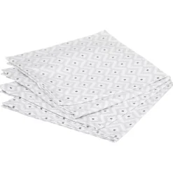 Juego 4 Servilletas Grises Etnik 40x40Cm