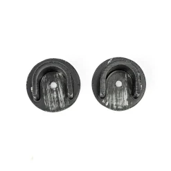 Juego 2 Soportes De Pared D20 Negro