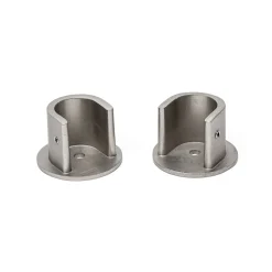 Juego 2 Soportes De Pared D20 Plateado
