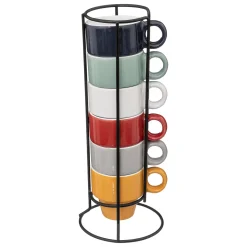 Juego 6 Tazas De Café