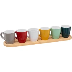 Juego 6 Tazas De Café Colorama 9Cl