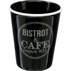 Juego 6 Tazas De Café Sin Asas 10Cl