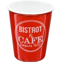 Juego 6 Tazas De Café Sin Asas 10Cl