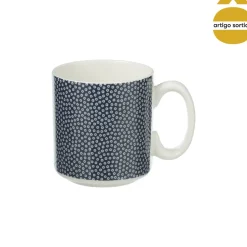 Juego 4 Tazas De Cerámica C/Diseño 26 Cl