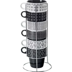 Juego 6 Tazas De Cerámica Etnic 26Cl