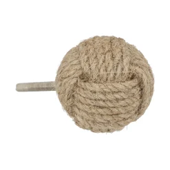 Juego 2 Tiradores Cuerda Beige 3.8x4.8Cm