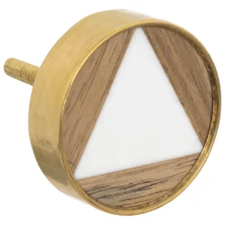 Juego 2 Tiradores De Madera 3.8x4.8Cm