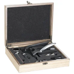 Juego Vinicultura Con 9 Accesorios Y Caja