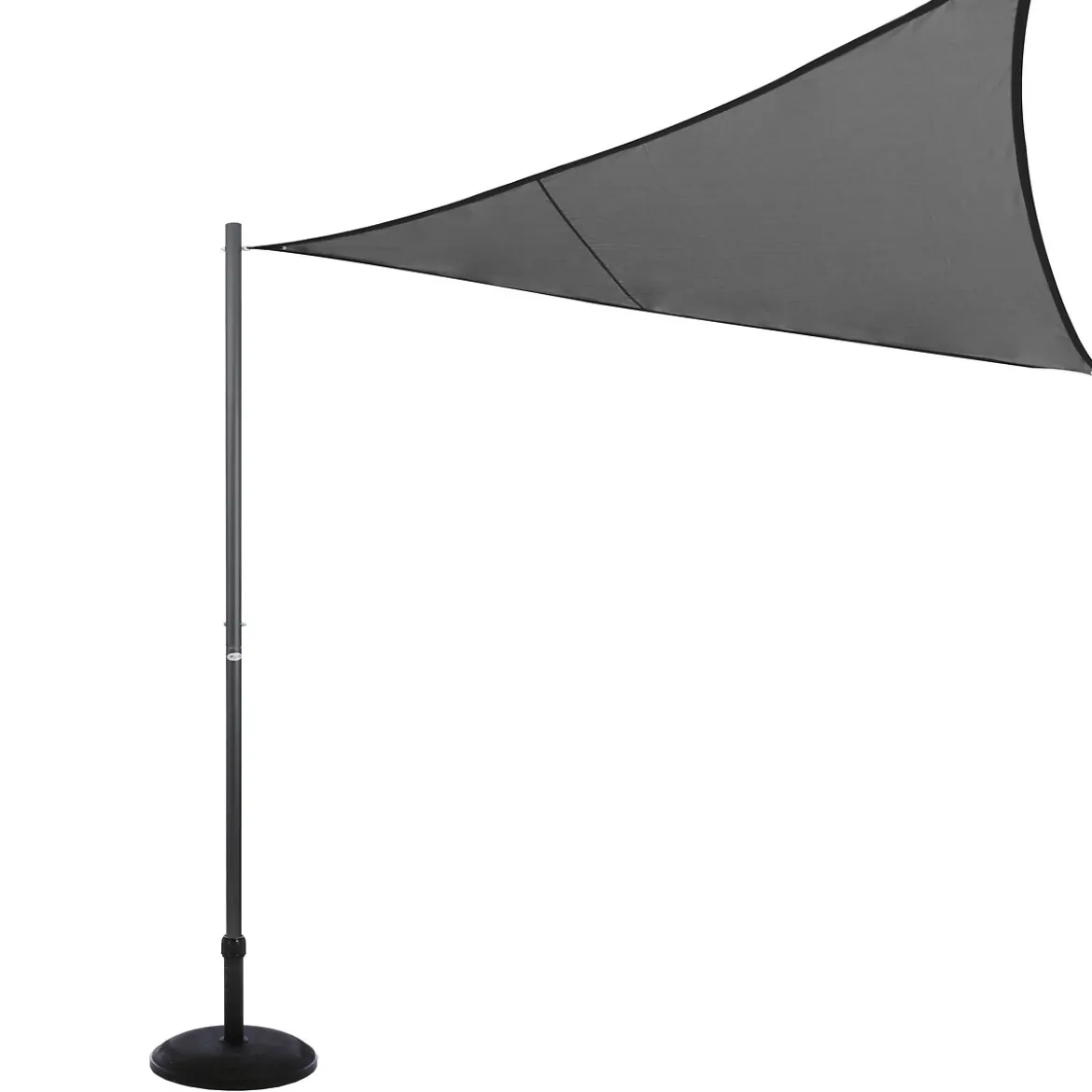 Kit de fijación para toldo solar gris