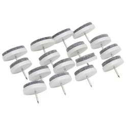 Kit de 16 protectores de suelo gris