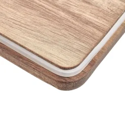 Lata para café beige de metal con tapa