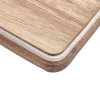 Lata para pasta beige de metal con tapa