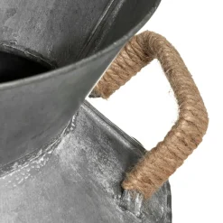 Lechera Decorativa Gris 21x37Cm