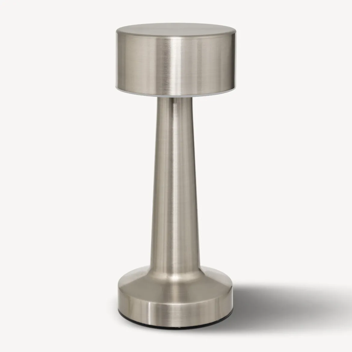 Lámpara de exterior USB HALTO inox plateado