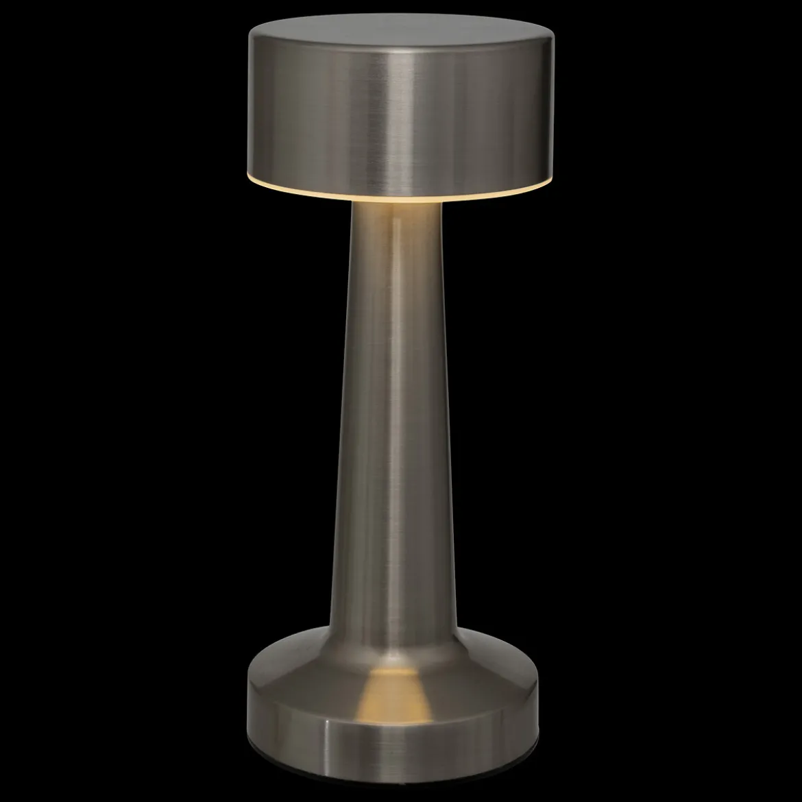 Lámpara de exterior USB HALTO inox plateado