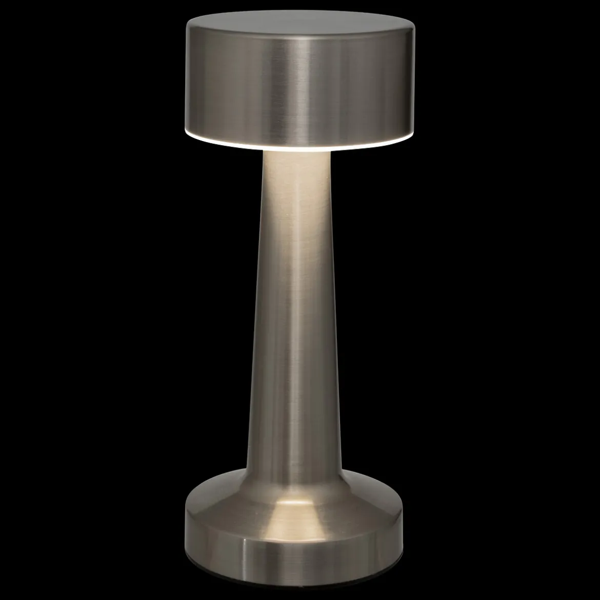 Lámpara de exterior USB HALTO inox plateado