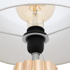 Lámpara de mesa ADON beige 53cm