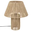 Lámpara De Mesa Adria Beige De Cuerda