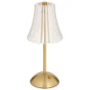 Lámpara de mesa ANETH dorado 30cm